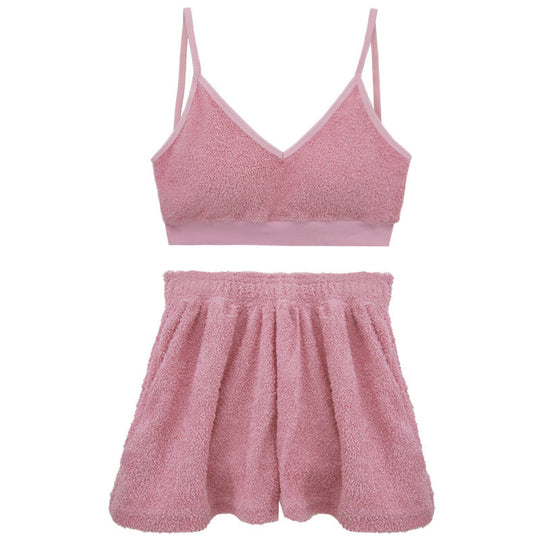 Damen Relax-Set mit weichem Material und verstellbaren Trägern R&B
