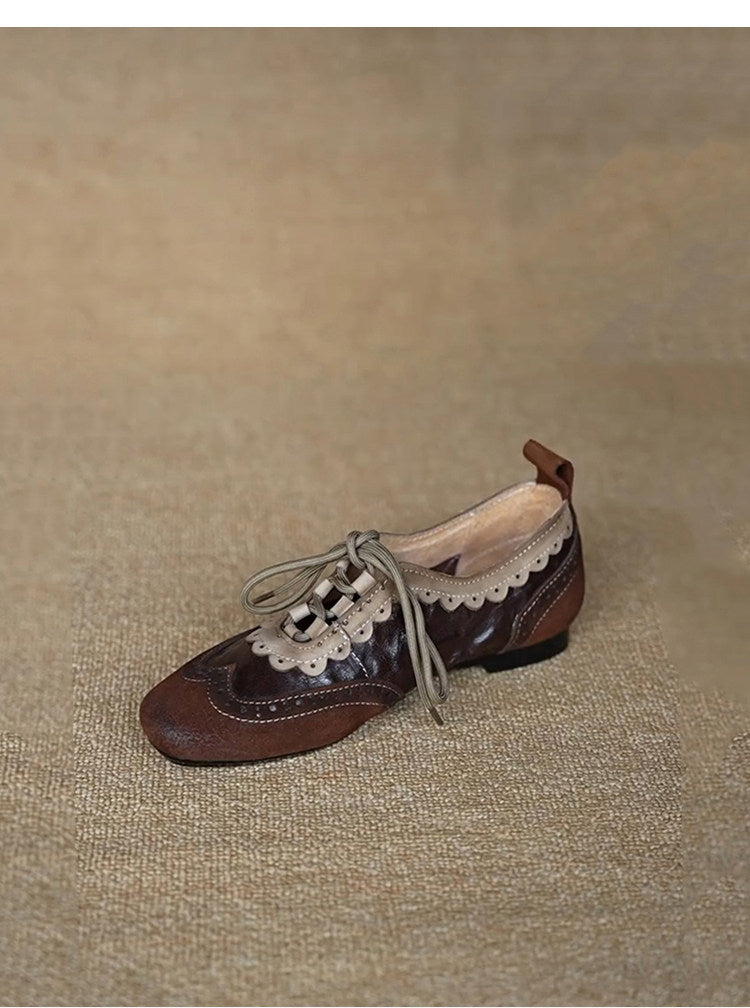 Damen elegante Ballerinas mit verspieltem Riemchen-Design R&B