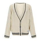Damen Strickjacke mit dekorativem Sternen-Muster R&B