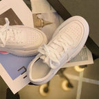 Damen Sportliche Plateau-Sneaker mit innovativem Design und atmungsaktiver Oberfläche