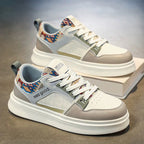 Damen Sneakers mit stilvollem ethnischen Muster und dämpfender Sohle