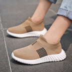 Damen Hochinnovative Slip-On Sneakers mit atmungsaktivem Obermaterial und flexibler Sohle
