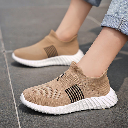 Damen Hochinnovative Slip-On Sneakers mit atmungsaktivem Obermaterial und flexibler Sohle R&B