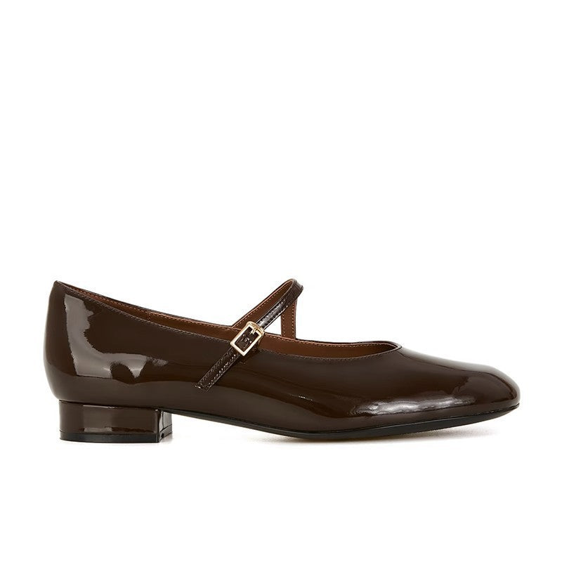 Damen Elegante und klassisch-schicke Ballerinas mit Schnalle R&B