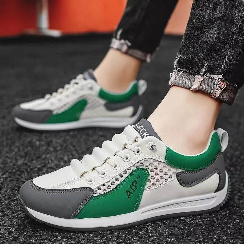 Damen Sportliche Sneakers mit atmungsaktiver Netzstruktur und gepolsterter Innensohle