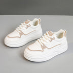 Damen sportliche Chunky Sneakers mit dämpfender Laufsohle und atmungsaktivem Obermaterial R&B