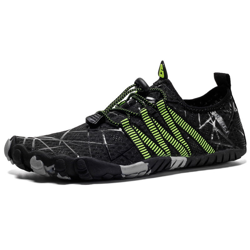 Damen Aqua-Laufschuhe mit flexiblem Schnellschnürsystem und rutschfester Sohle