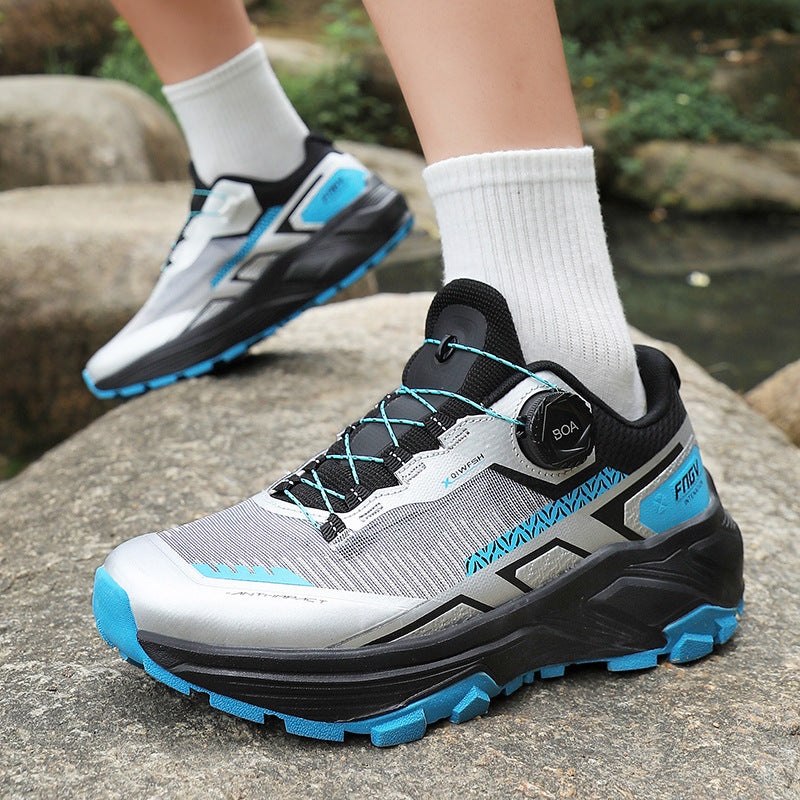 Damen Trailrunning Schuhe mit innovativem BOA-Verschlusssystem und dämpfender Sohle R&B