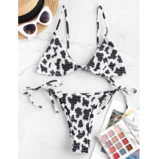 Damen Bikiniset mit verspieltem Rüschen-Design R&B