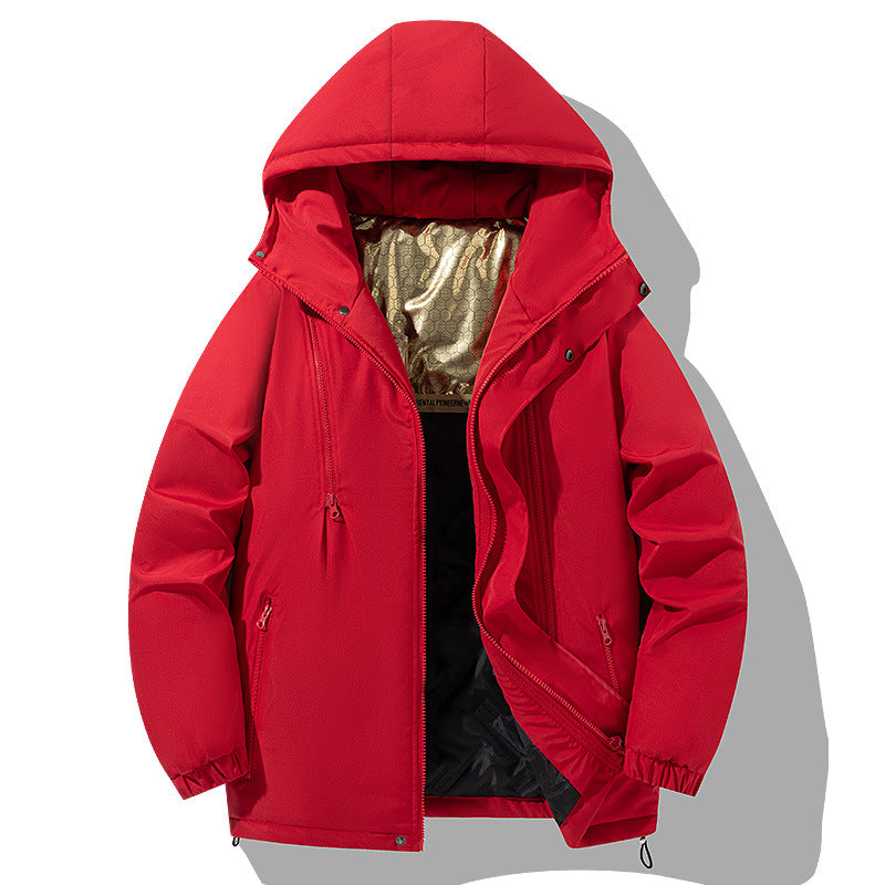 Damen winterliche Outdoor-Jacke mit thermoregulierendem Innenfutter und praktischen Taschen