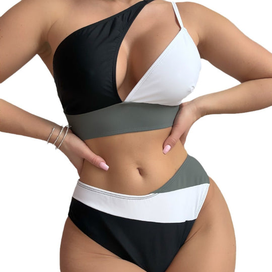 Damen Sportlicher Einteiliger Bikini R&B