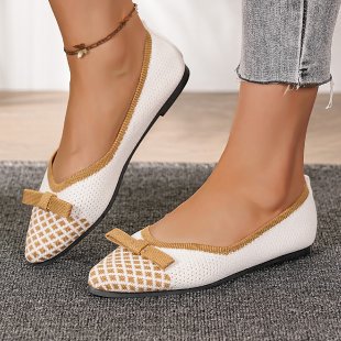 Damen Atmungsaktive und modische Slip-On Ballerinas R&B
