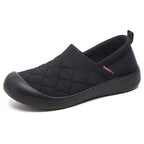 Damen Bequeme Slip-On Freizeitschuhe mit strukturiertem Obermaterial R&B