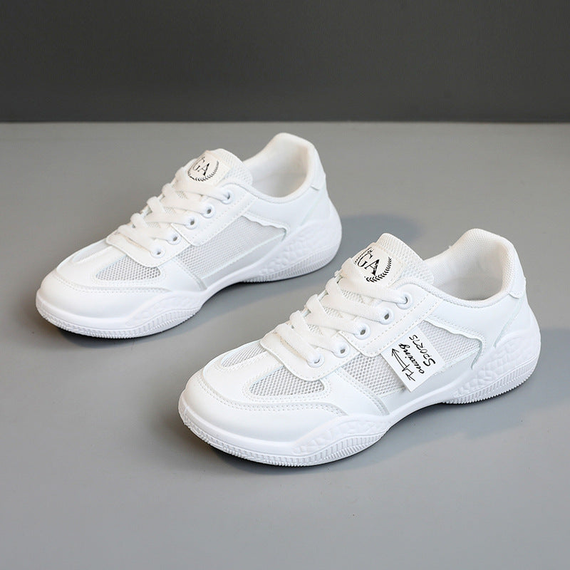 Damen Fitness Sneakers mit atmungsaktivem Mesh und flexibler Laufsohle R&B