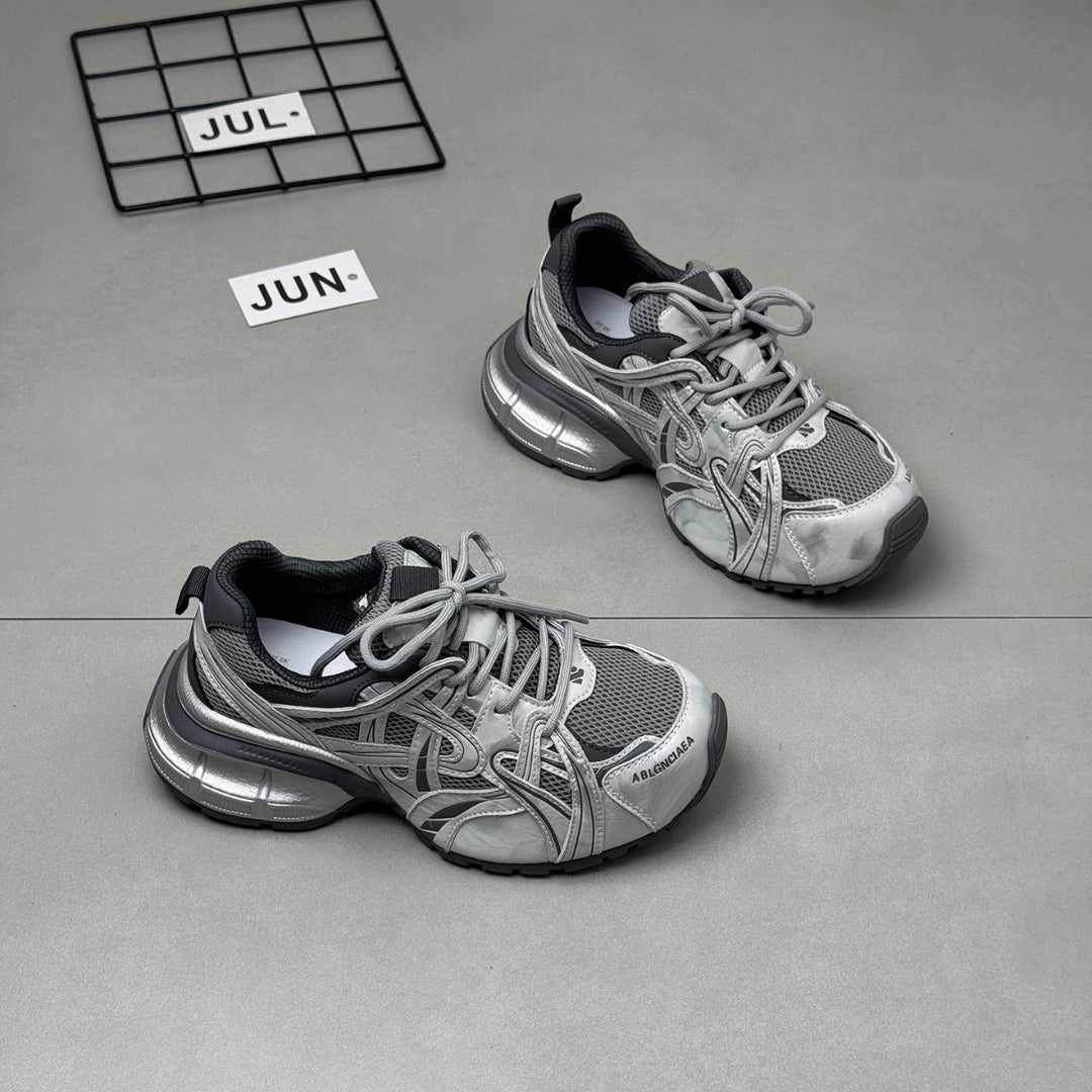 Damen sportliche Laufschuhe mit atmungsaktiver Oberflächenstruktur R&B