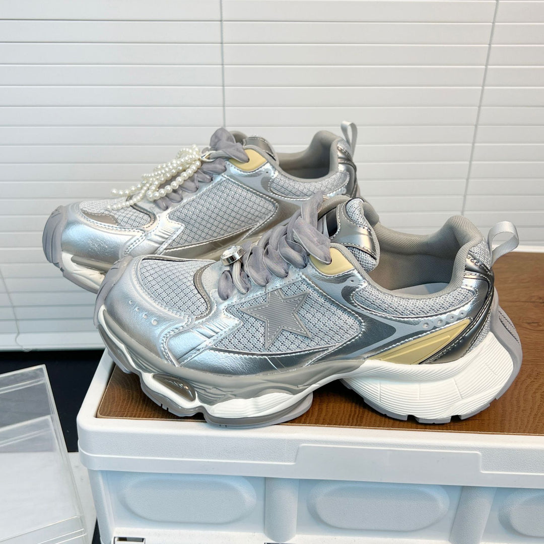 Damen Sportliche Sneakers mit atmungsaktivem Mesh und innovativem Dämpfungssystem R&B