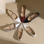 Damen Pumps mit elegantem Riemchen und komfortablem Blockabsatz