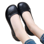 Damen Elegante Ballerinas mit zierlichem Schmuckdetail und hochwertiger Lederverarbeitung