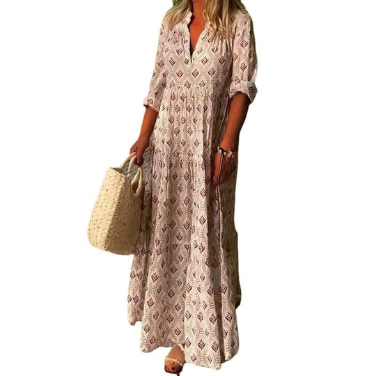 Damen Maxi-Kleid R&B