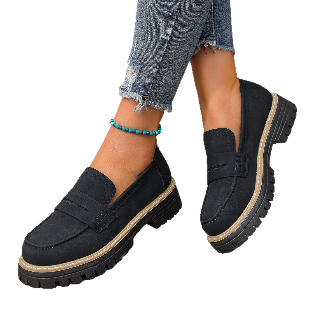 Damen Schuhe aus weichem Wildleder mit rutschfester Sohle und komfortablem Innenfutter R&B