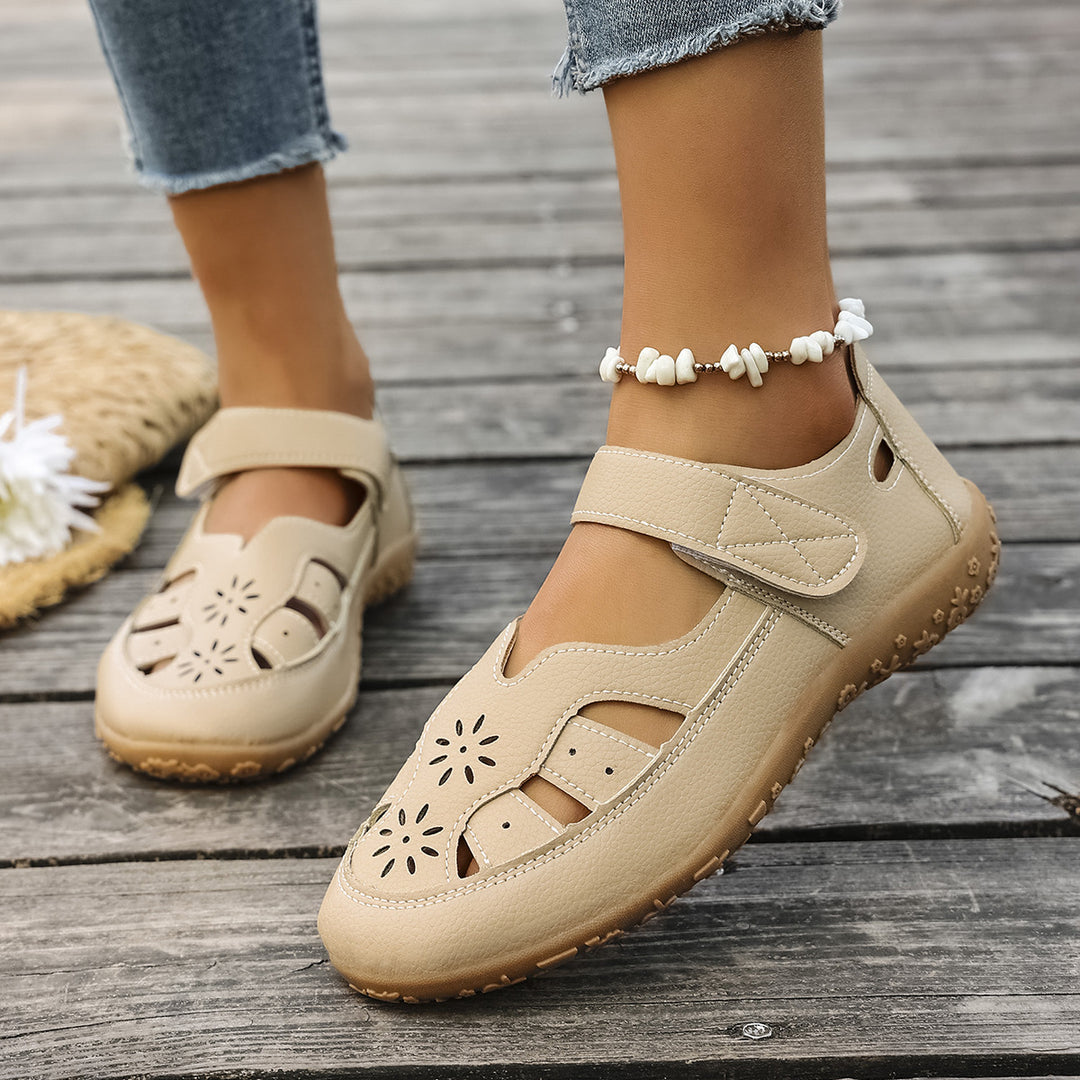 Damen Atmungsaktive Sandalen mit verstellbarem Klettverschluss R&B