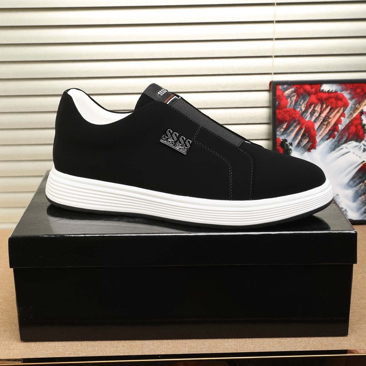 Damen Sportliche Slip-On Sneakers mit flexibler Sohle und dämpfendem Komfort R&B