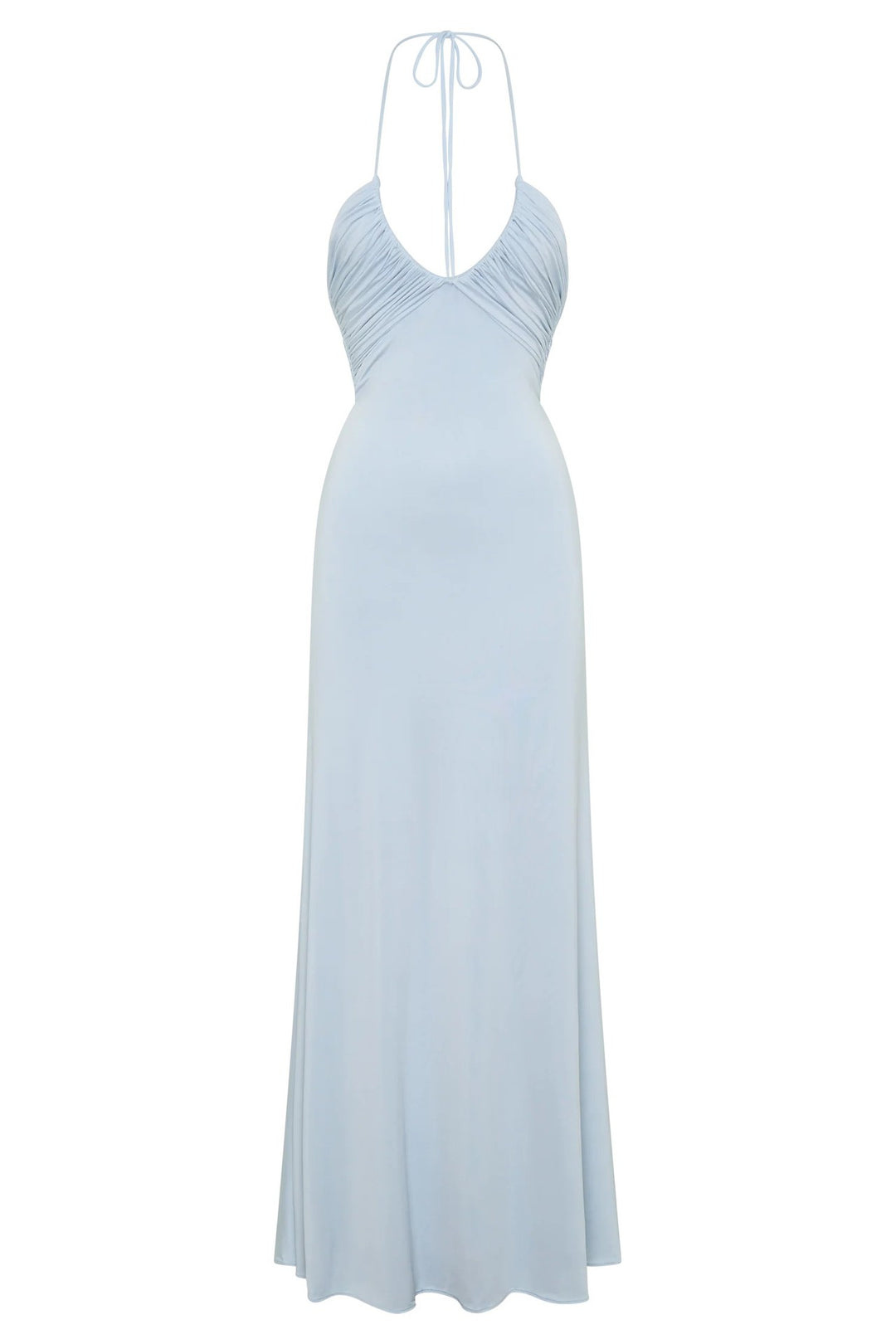 Damen Maxikleid mit raffinierter Drapierung R&B