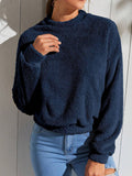 Damen Flauschiger Freizeitpullover R&B