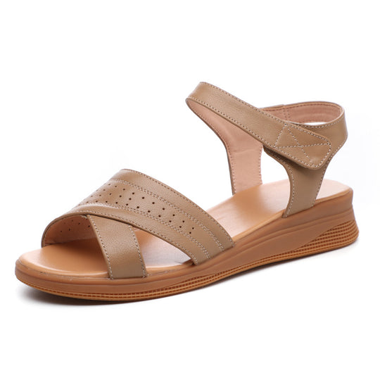 Damen Komfortable Riemchensandalen mit atmungsaktivem Obermaterial und flexiblem Fußbett R&B