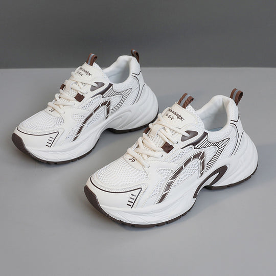Damen Sportliche Lauf Sneakers mit atmungsaktiver Netzstruktur und innovativer Dämpfung R&B