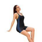 Damen Sportlicher Schwimmanzug mit integriertem Bustier R&B