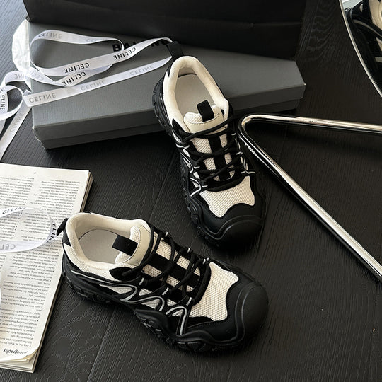 Damen Multifunktionale Fitness-Sneaker mit rutschfester Sohle und atmungsaktivem Obermaterial R&B