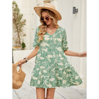 Damen Sommerkleid mit floralen Mustern R&B