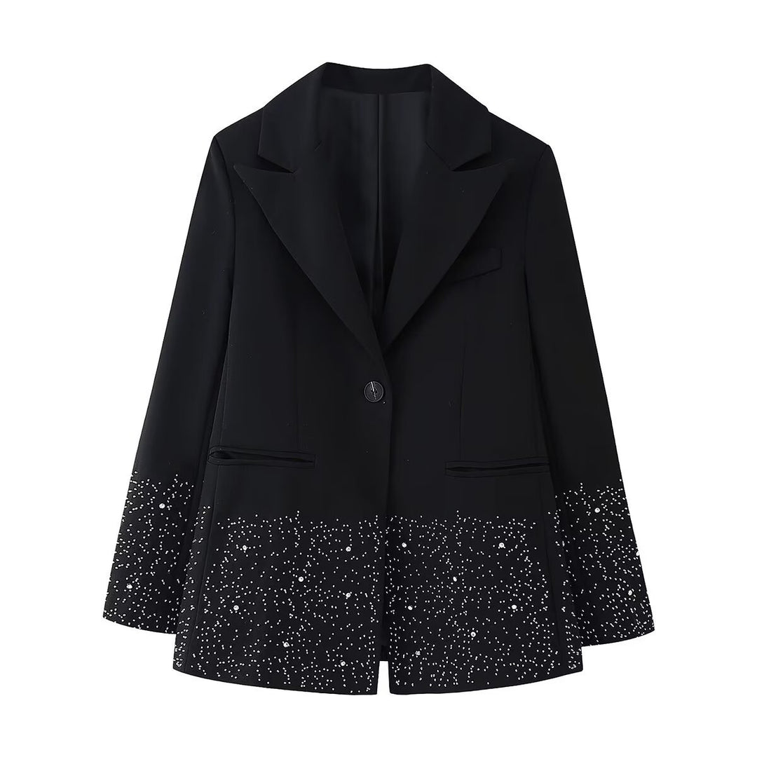 Damen Glitzernde Short im Stylischen Design R&B
