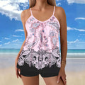 Damen lässiger Strandtop mit Shorts R&B