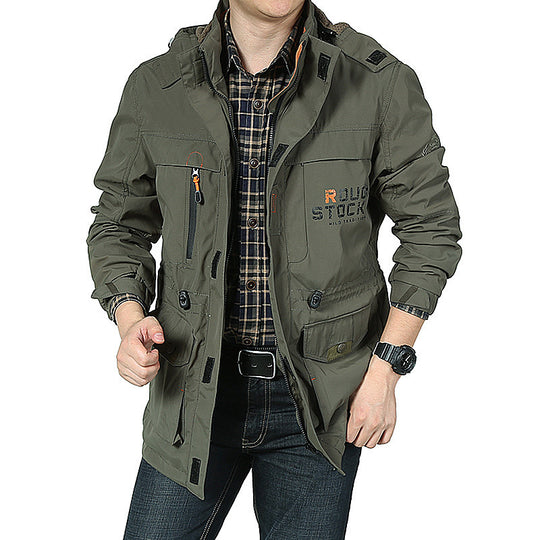 Herren funktionale Multifunktionsjacke R&B