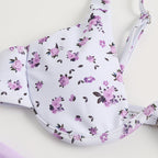 Damen Cup-Bikini-Set mit floralem Design R&B