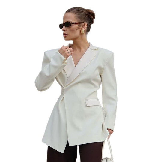 Damen Elegante taillierte Blazerjacke R&B