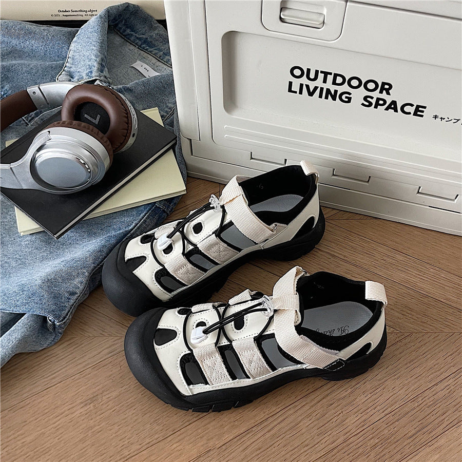 Damen Outdoor-Sandalen mit verstellbarem Riemendesign und rutschfester Sohle