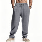 Herren Bequeme Freizeithose mit seitlichen Streifen und elastischem Bund R&B