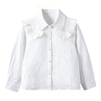 Mädchen Bluse mit Rüschendetails R&B
