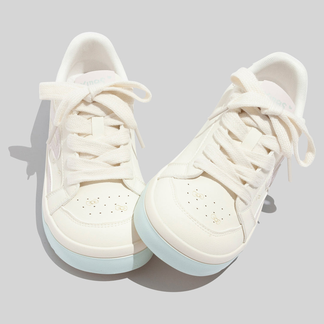 Damen Sneakers mit verspieltem Kirschmotiv und atmungsaktiver Oberfläche R&B