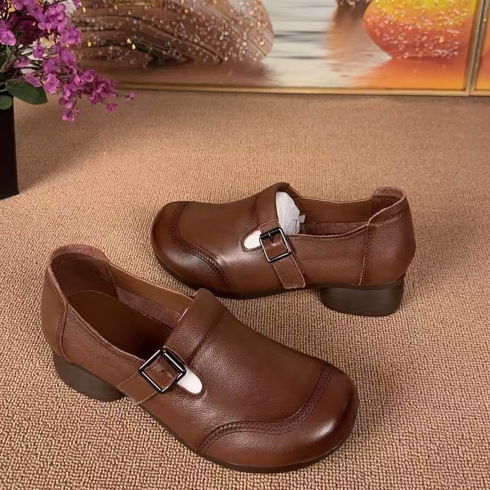 Damen Bequeme Clogs mit modischem Schnallen-Detail R&B