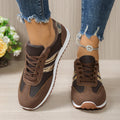 Damen Sportliche Sneakers mit Glitzerakzenten R&B