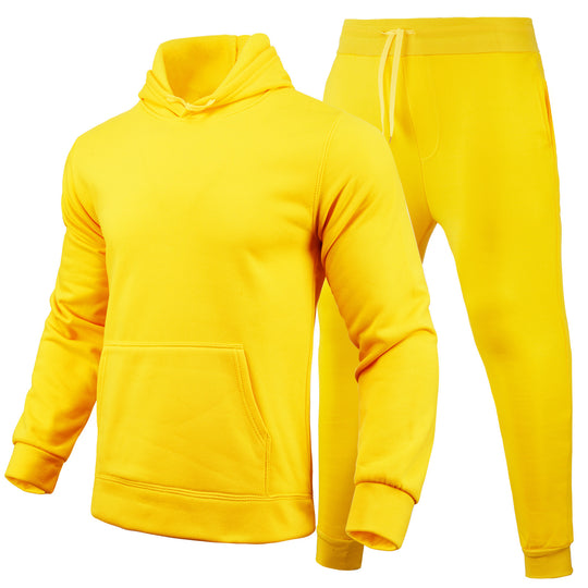 Damen Sportliches Hoodie- und Jogginghose-Set aus hochwertigem Baumwollmix R&B