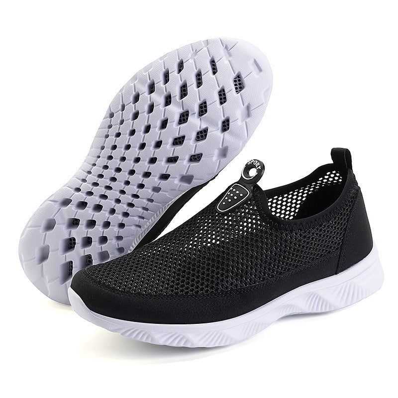 Damen Sportliche und atmungsaktive Slip-On Sneakers