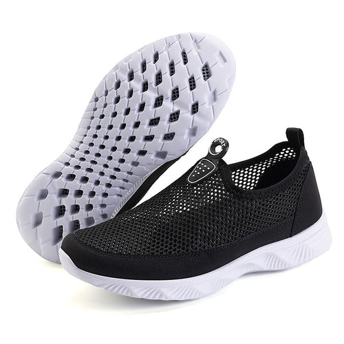 Damen Sportliche und atmungsaktive Slip-On Sneakers R&B
