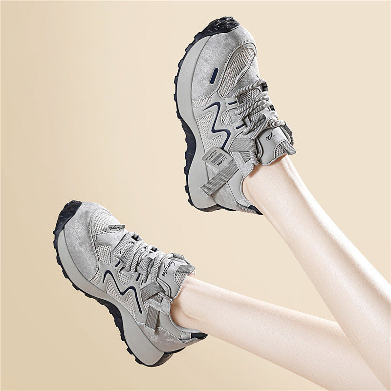 Damen Lauf- und Freizeitsneaker mit atmungsaktivem Obermaterial und rutschfester Sohle R&B
