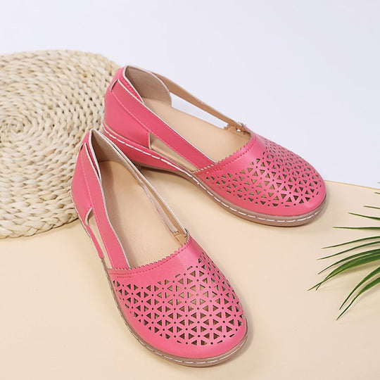 Damen Luftige Clogs mit besonders atmungsaktivem Lochdesign und komfortabler Laufsohle R&B