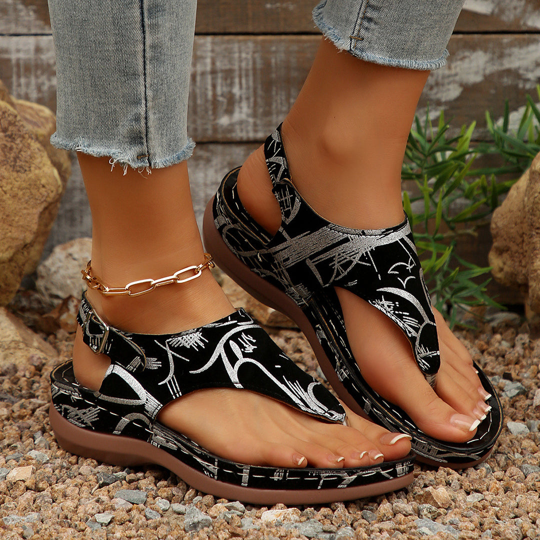Damen Komfortable Freizeit-Sandalen R&B